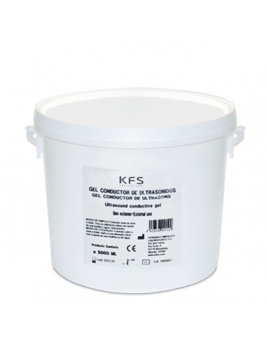 Gel conductor ultrasonidos Kefus cubo 5 L -  Gel conductor ultrasonidos Kefus cubo 5 L -