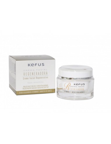 Crema facial regeneradora acido hialuronico Kefus 50 ml - 