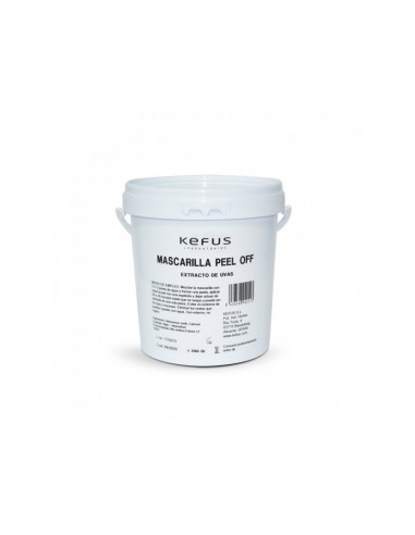 Mascarilla Peel Off Alginato Extracto de Uvas Kefus 200 gr - 